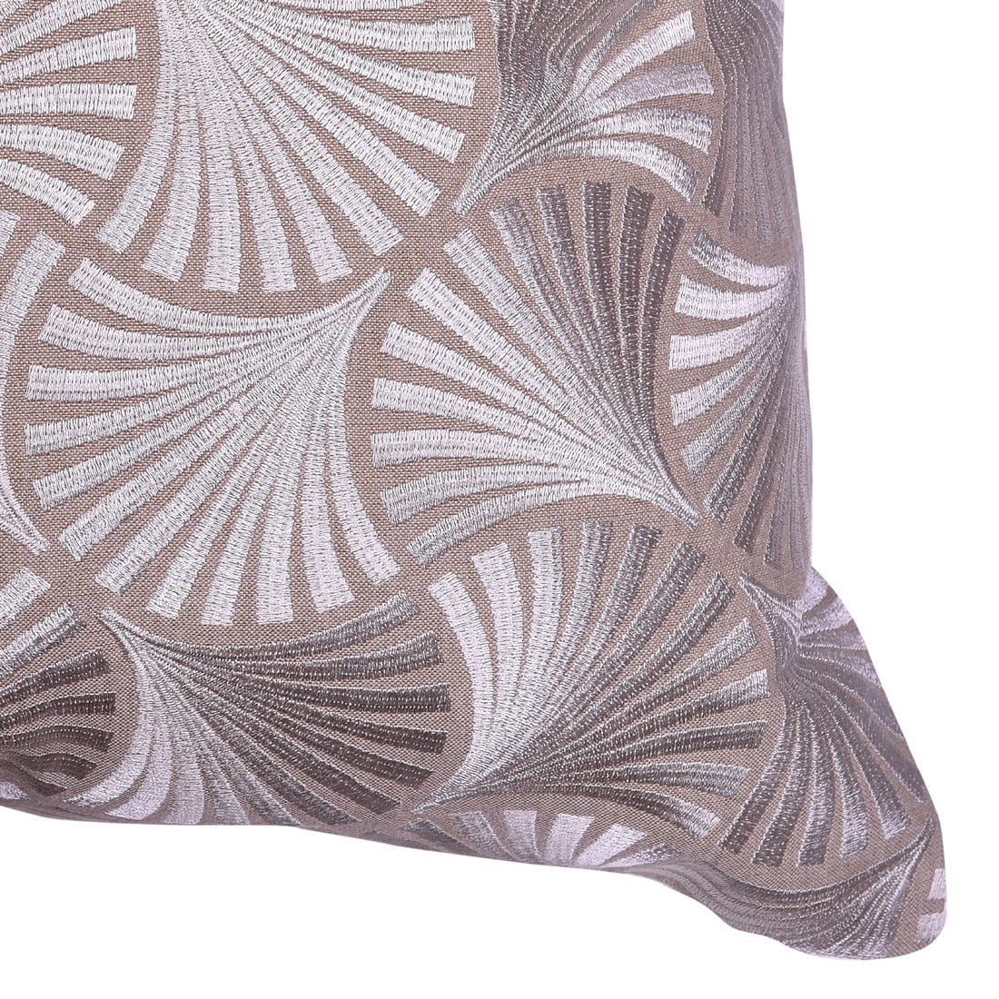 Beige Brown Throw Pillow Covers - 20 x 20 inches - Decozen