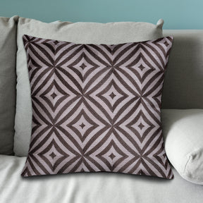 Beige Brown Throw Pillow Covers - 20 x 20 inches - Decozen