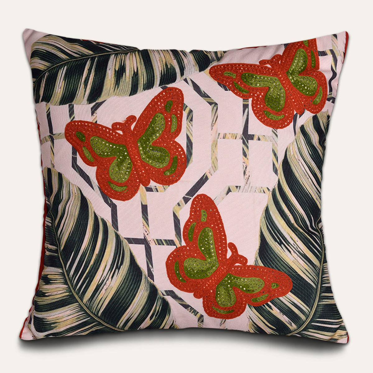 Butterfly Printed Design Throw Pillow Covers - Decozen