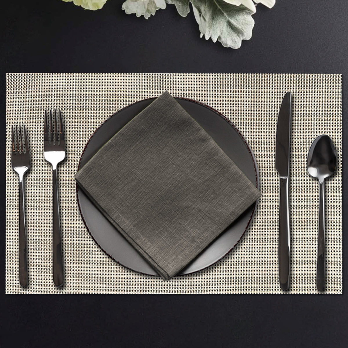 Elegant PVC Placemats for Dining Table