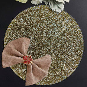 The Fortner Beaded Placemats