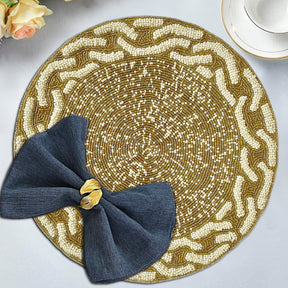 The Floy Beaded Placemats