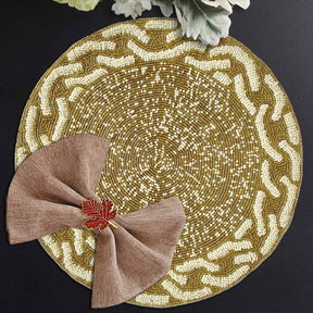 The Floy Beaded Placemats