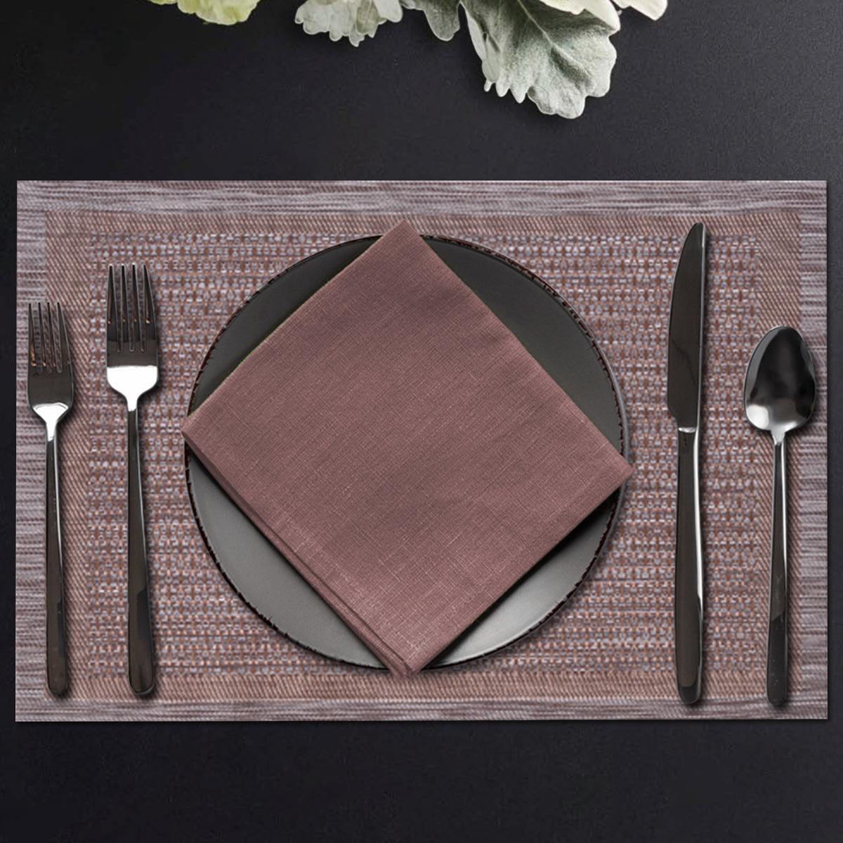 Elegant PVC Placemats for Dining Table