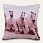 Horse Printed Design Throw Pillow Covers - Decozen