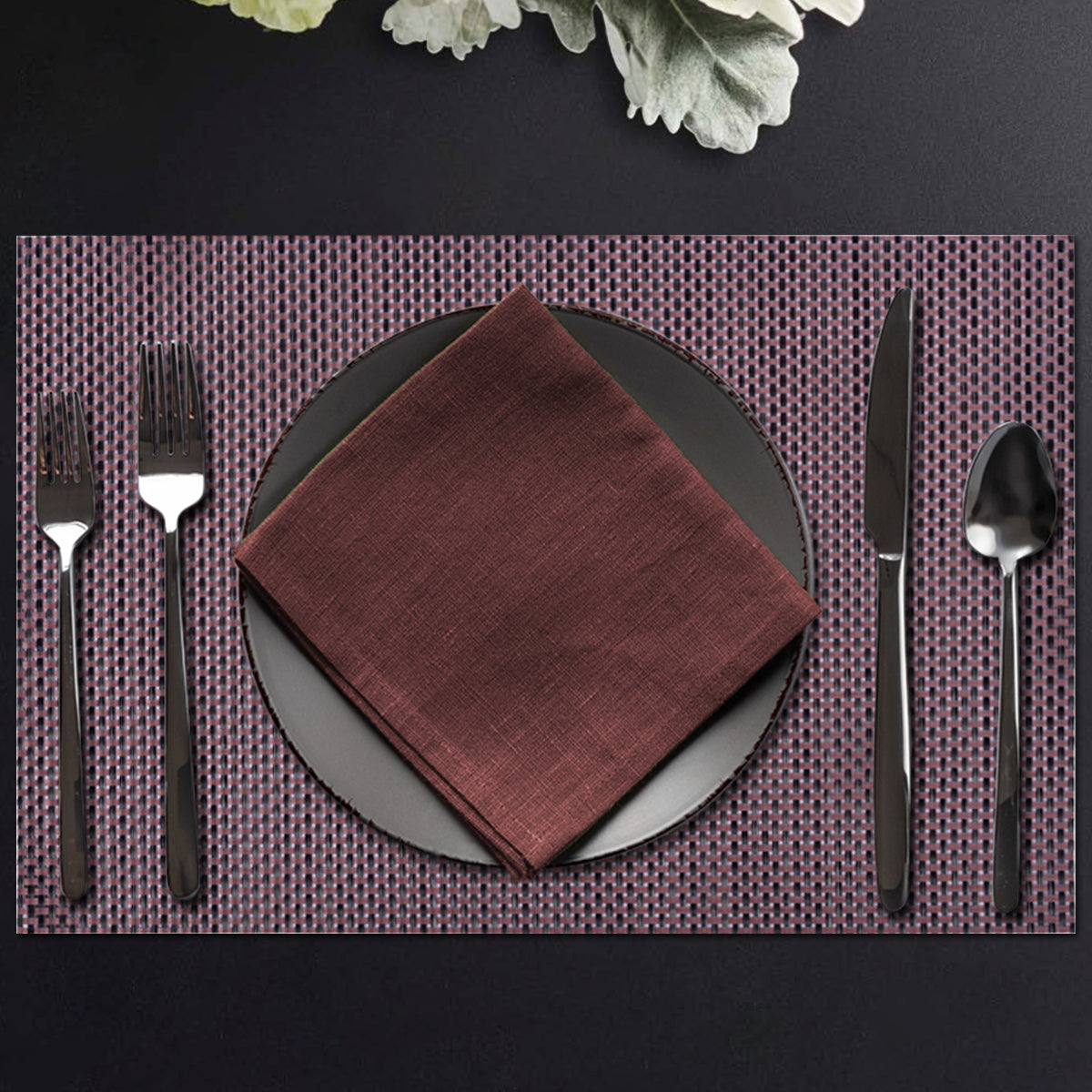 Elegant PVC Placemats for Dining Table