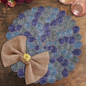 The Bryton Beaded Placemats - Set of 2