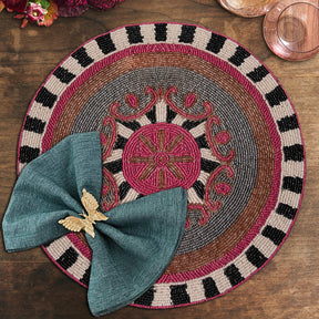 The Blitzen Beaded Placemats