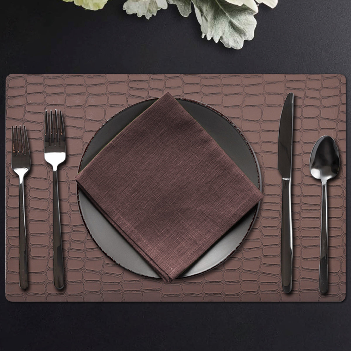 Elegant PVC Placemats for Dining Table