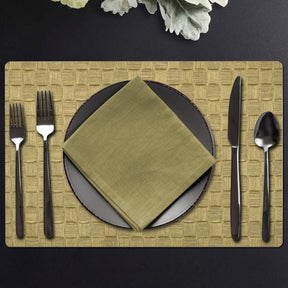 Elegant PVC Placemats for Dining Table