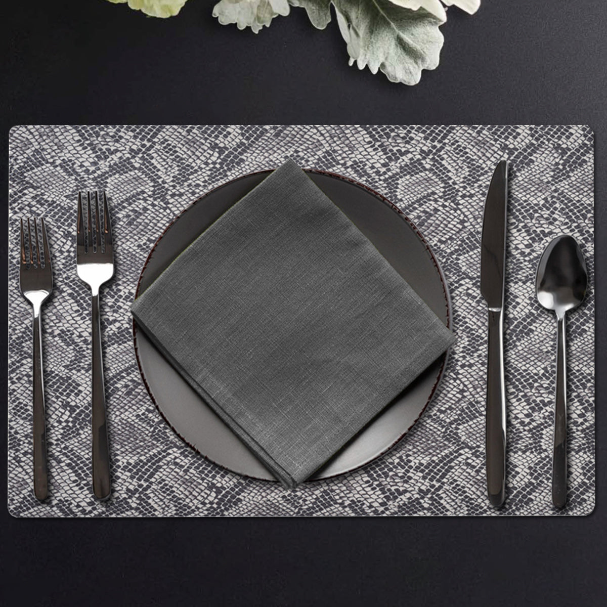 Elegant PVC Placemats for Dining Table