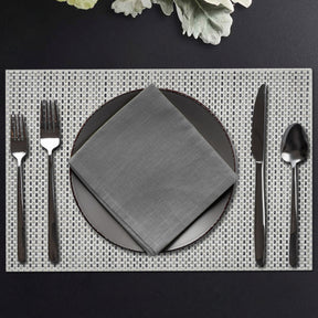 Elegant PVC Placemats for Dining Table