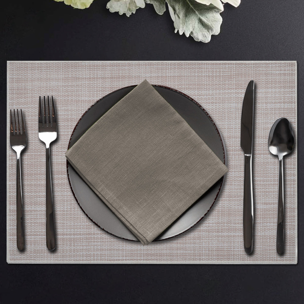 Elegant PVC Placemats for Dining Table