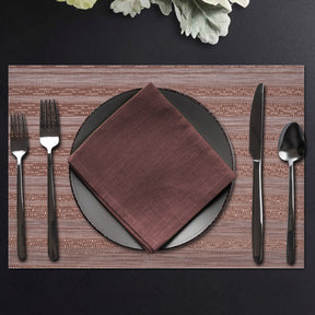 Exquisite PVC Placemats for Dining Table