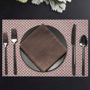 Exquisite PVC Placemats for Dining Table