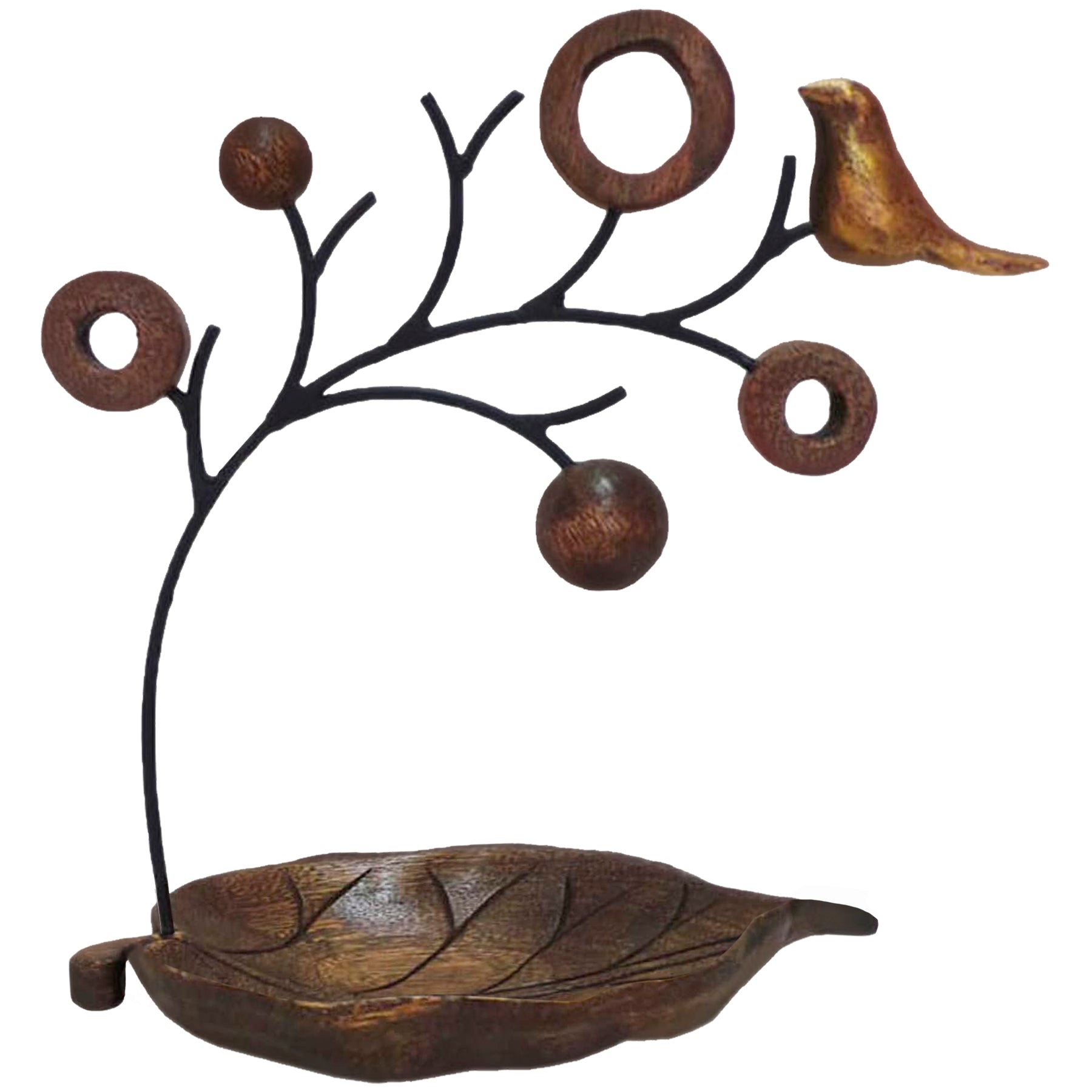 Solid Wood Jewelry Hanging Tree