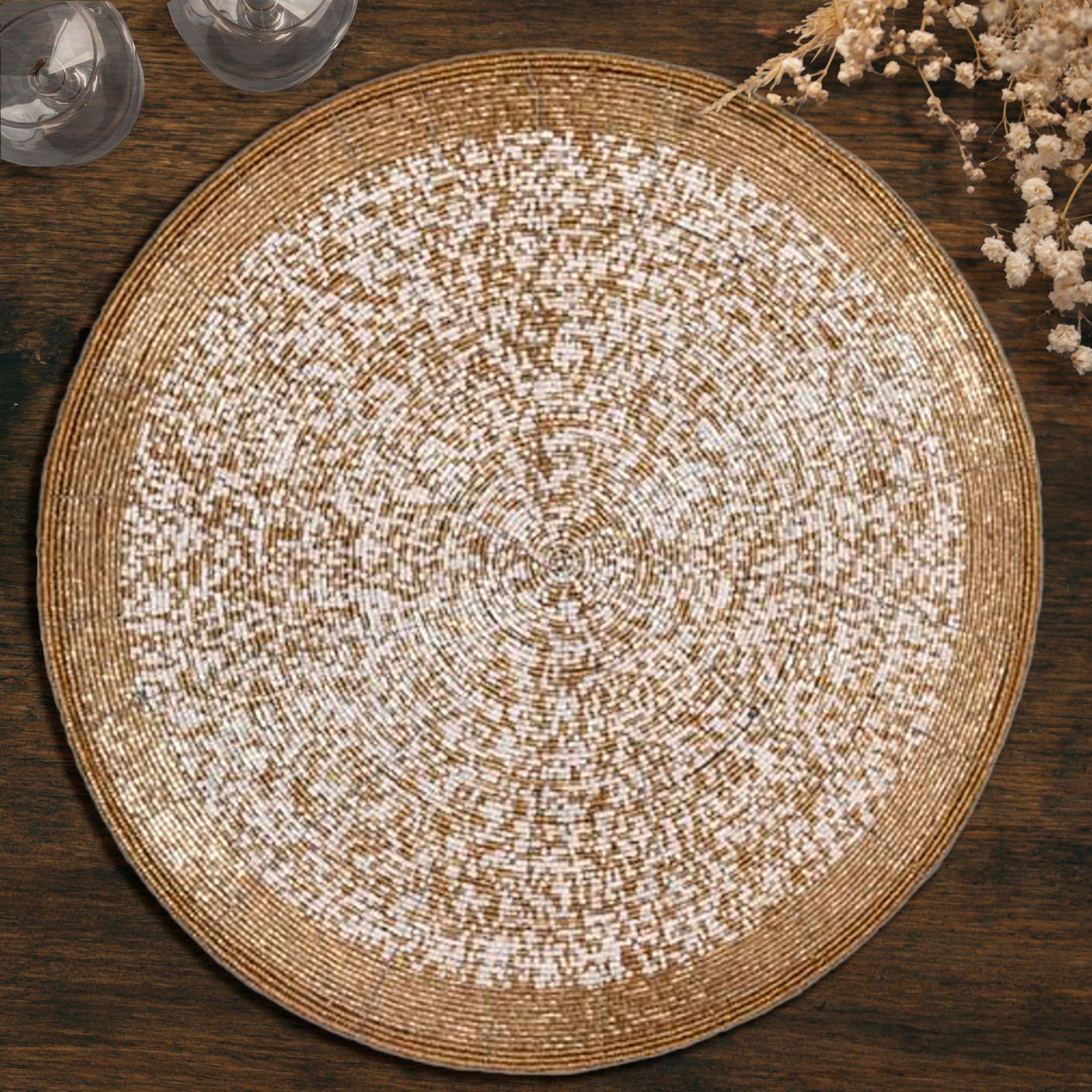 The Tatro Beaded Placemats