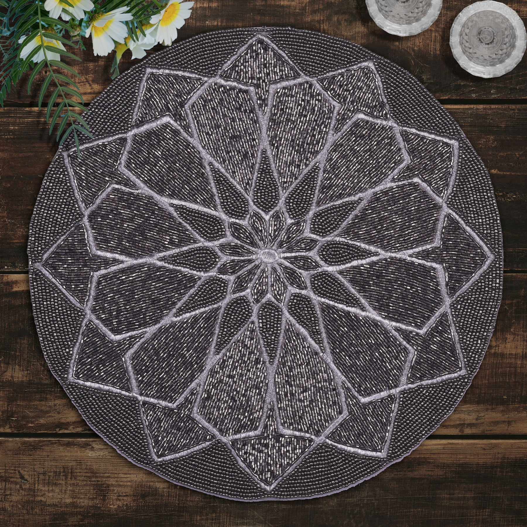 The Dayse Beaded Placemats