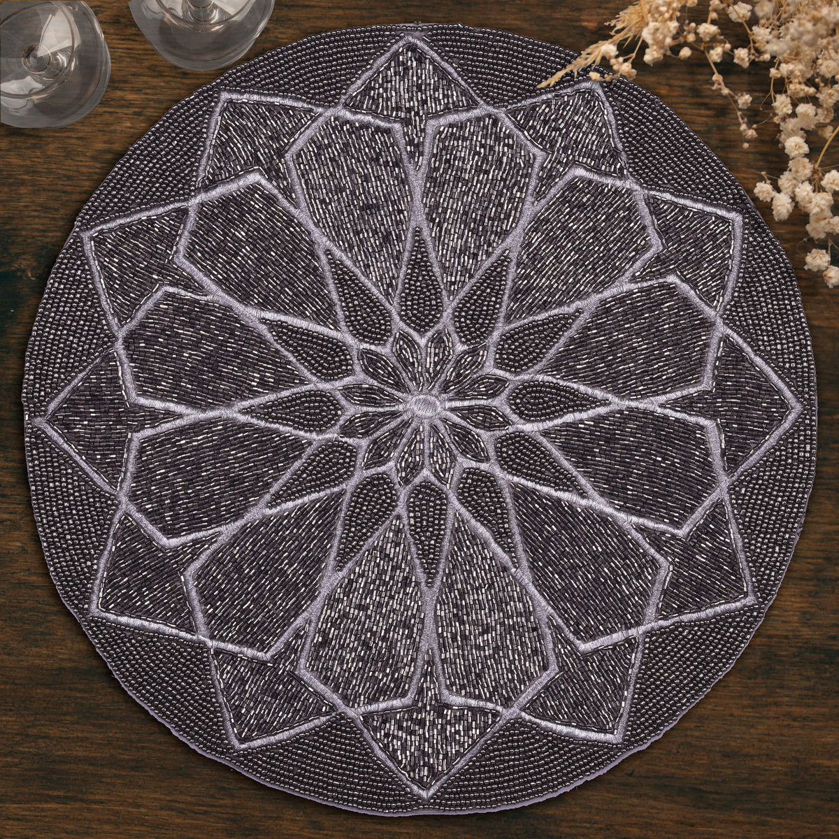 The Dayse Beaded Placemats