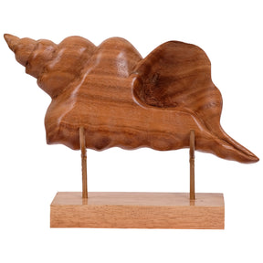 Shell Wooden Handmade Sculpture