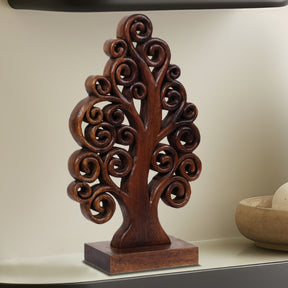 Mccaullie Tree of Life Wooden Sculpture - Medium