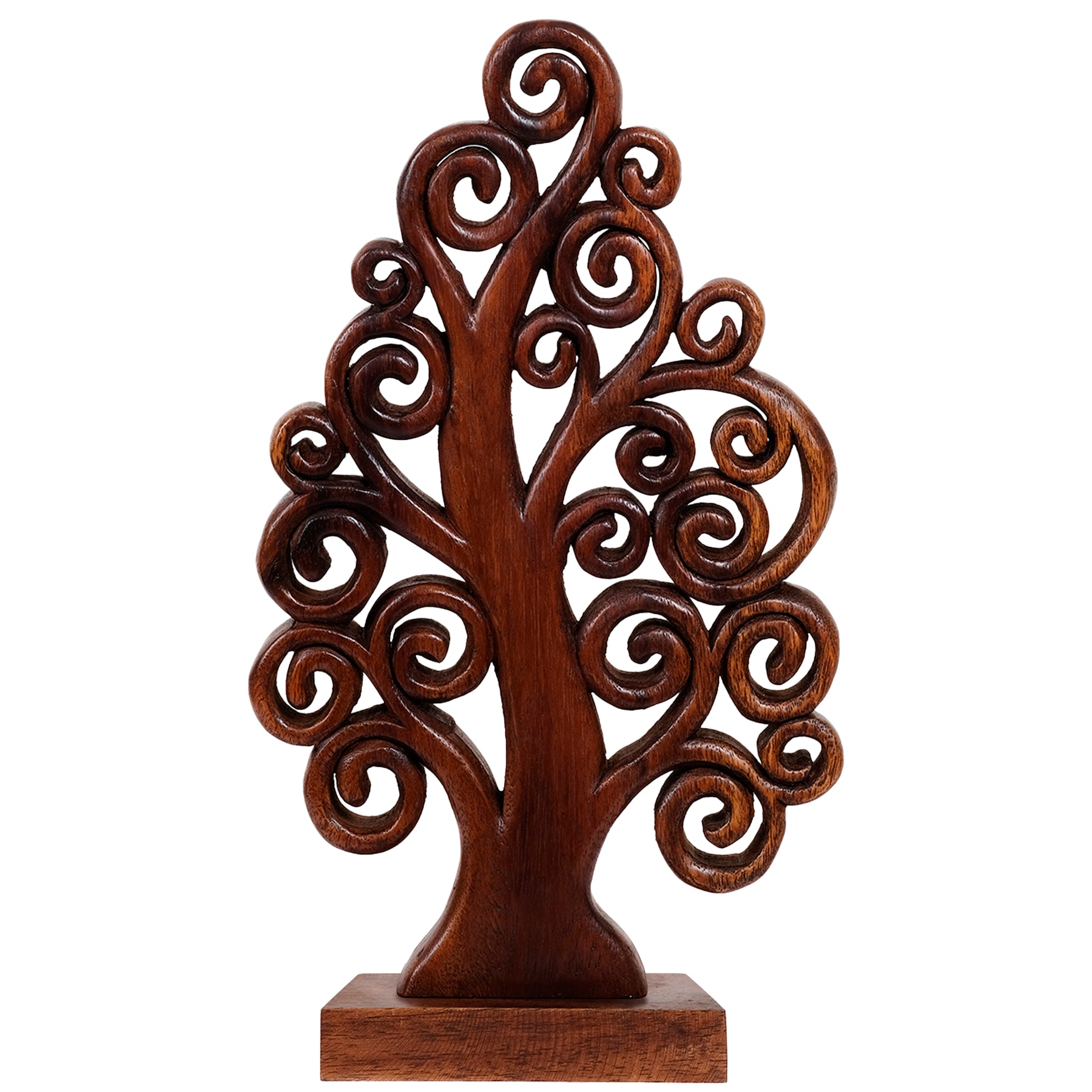 Mccaullie Tree of Life Wooden Sculpture - Medium