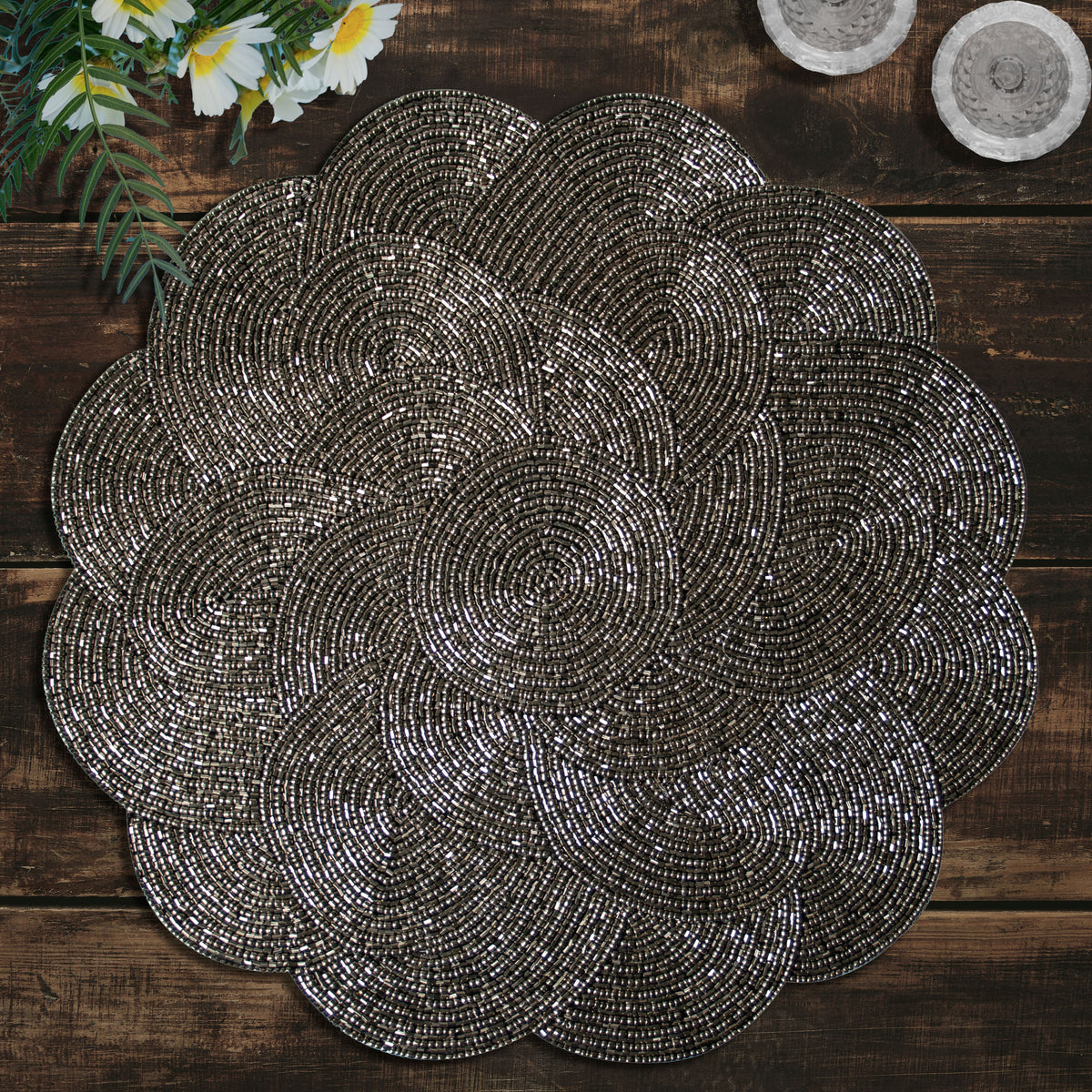 The Junius Beaded Placemats