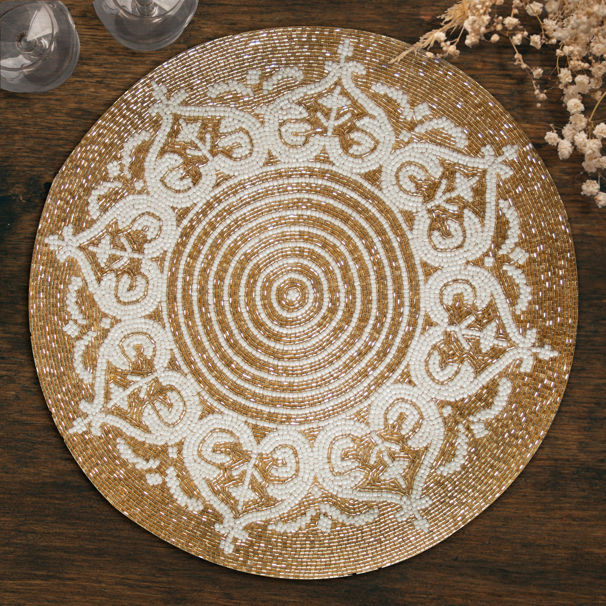 The Harney Beaded Placemats