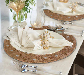 The Clement Beaded Placemats