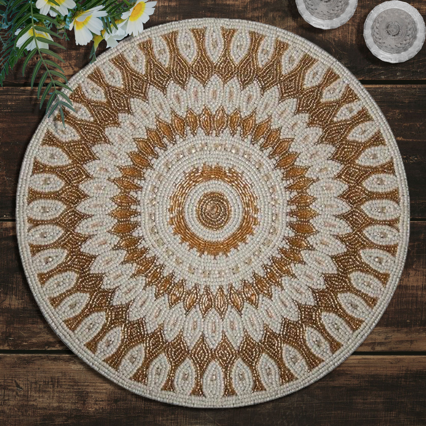 The Naumann Beaded Placemats