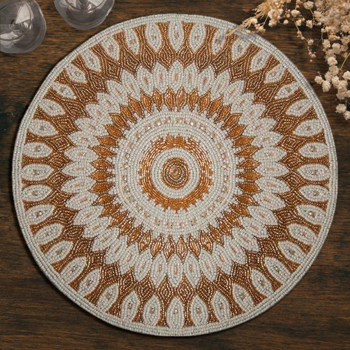 The Naumann Beaded Placemats