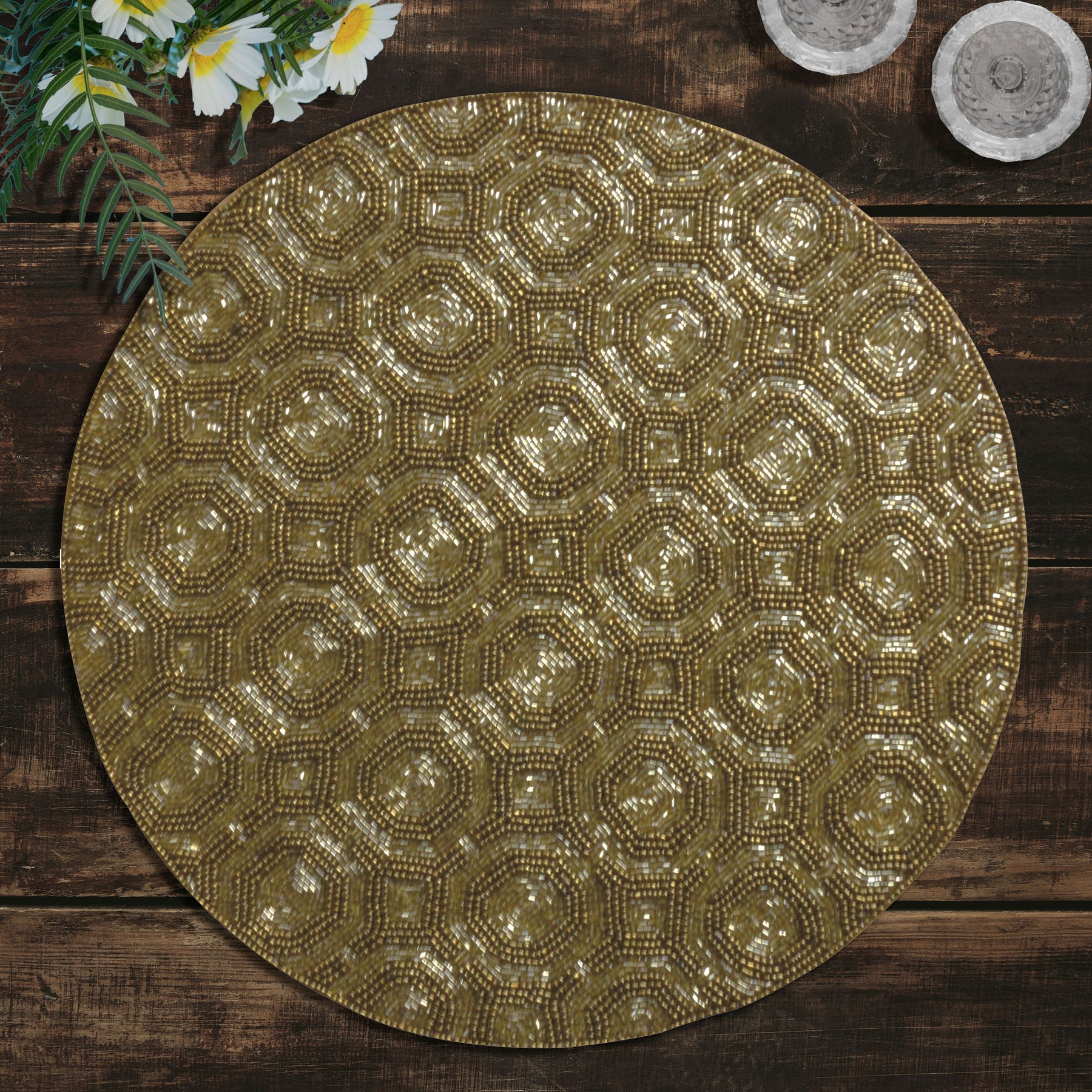 The Darvin Beaded Placemats