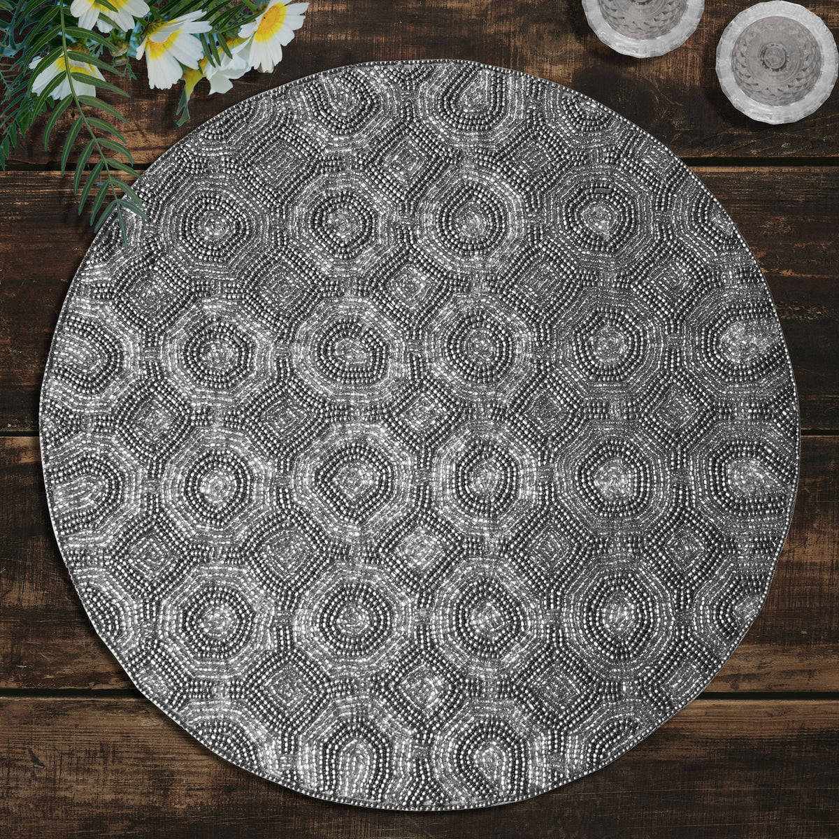 The Adella Beaded Placemats