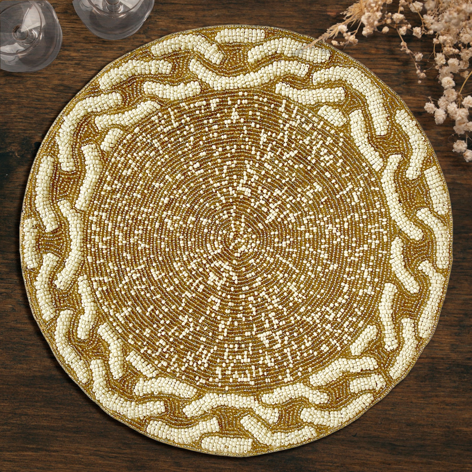 The Floy Beaded Placemats