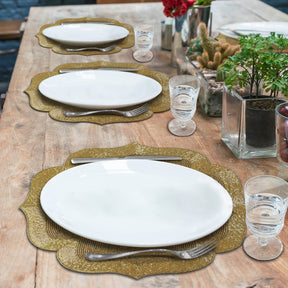 The Eira Beaded Placemats