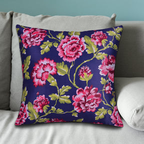 Floral Printed Throw Pillow Covers - 20 x 20 Inches - Decozen