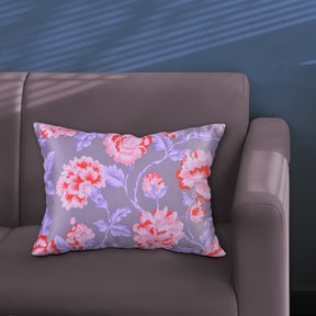 Floral Printed Throw Pillow Covers - 14 x 20 Inches - Decozen