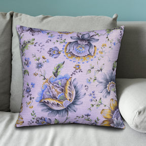 Floral Printed Throw Pillow Covers - 20 x 20 Inches - Decozen