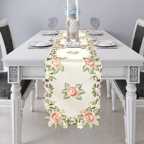 Beige Table Doilies - Bryton Collection - Decozen