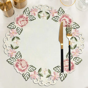 Beige Table Doilies - Bryton Collection - Decozen