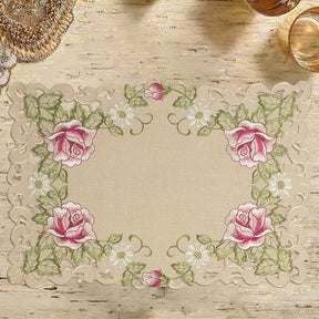 Beige Table Placemats - Docia Collection - Decozen