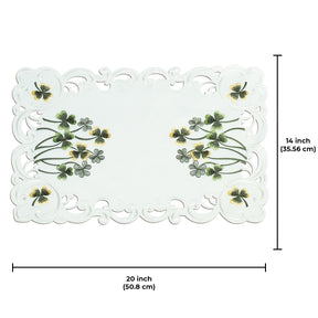 Ivory Table Doilies - Clem Collection - Decozen