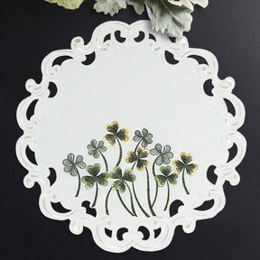 Ivory Table Doilies - Clem Collection - Decozen