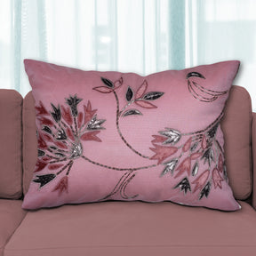 Pink Throw Pillow Covers - Set of 2 and 4, 14 x 20 inches - Decozen