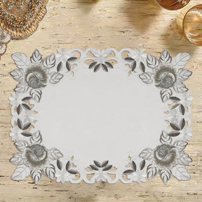 Ivory Table Doilies - Alois Collection - Decozen