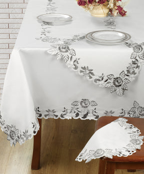 Ivory Table Cover - Alois Collection - Decozen