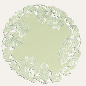 Light Green Table Placemats - Daulton Collection - Decozen