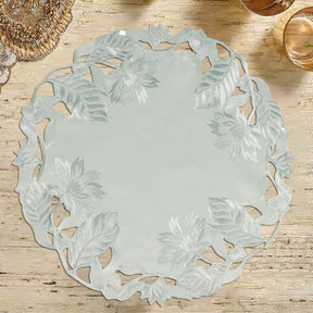 Light Gray Table Doilies - Corda Collection - Decozen