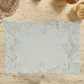 Light Gray Table Doilies - Corda Collection - Decozen