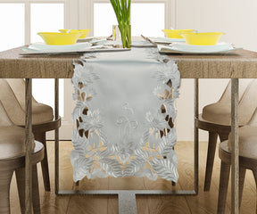 Light Gray Table Doilies - Corda Collection - Decozen